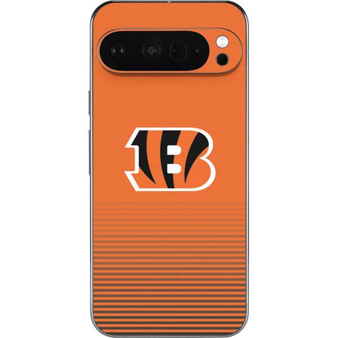NFL Cincinnati Bengals Breakaway Pixel 9 Pro XL Skin